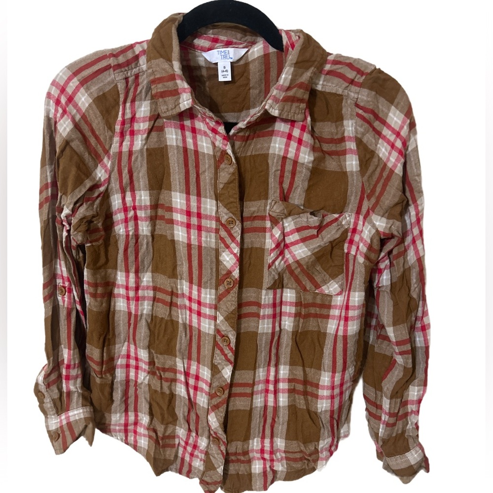5/$20 Time & Tru Button Up Shirt